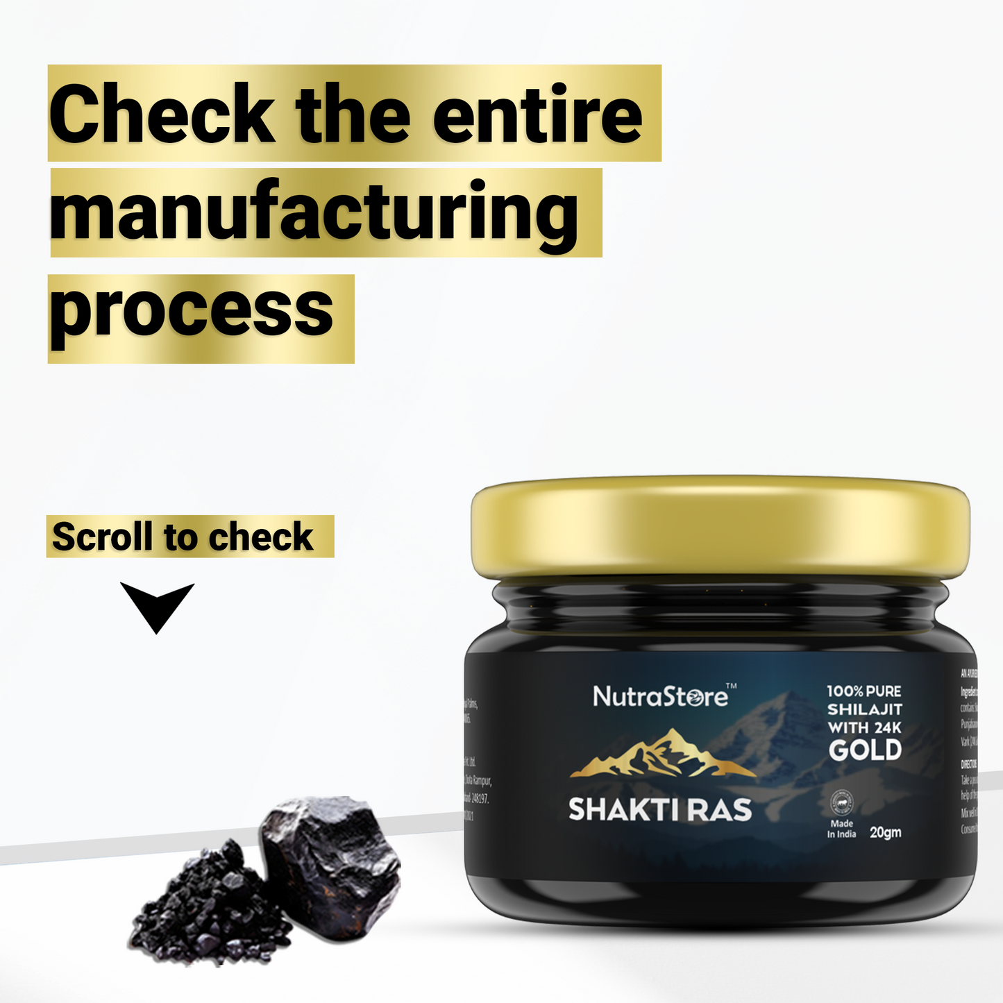NutraStore Shilajit Gold