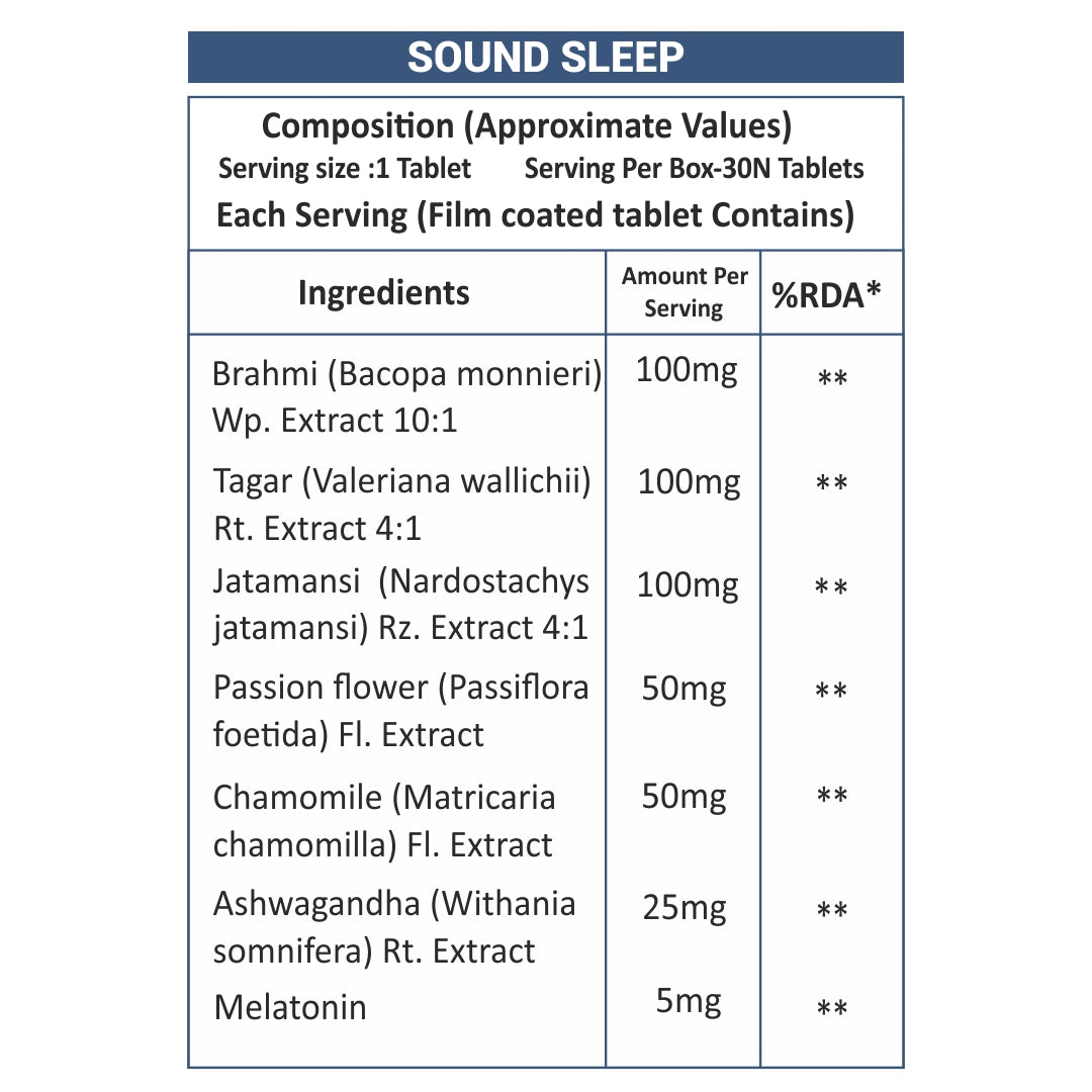 NutraStore Sound Sleep (30 Tabs)