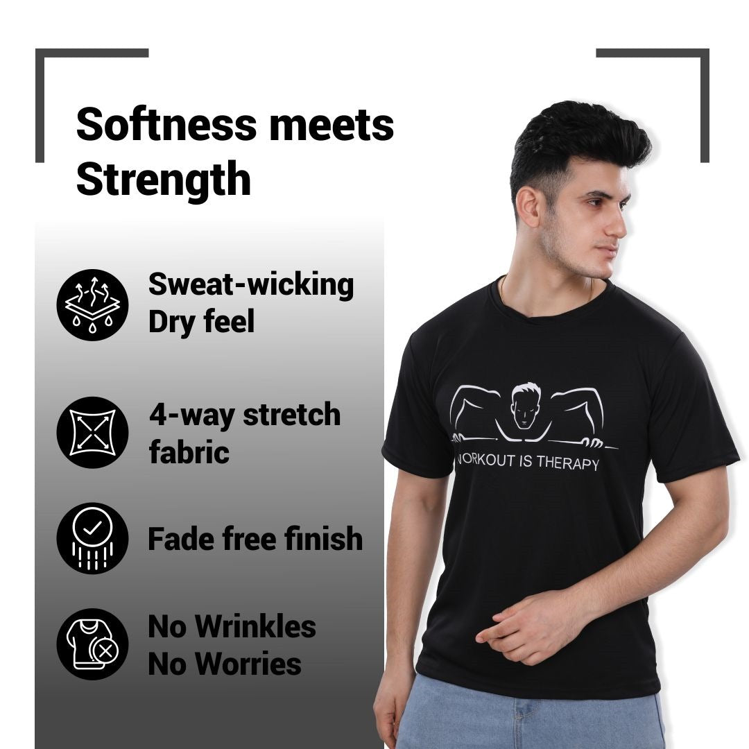 NutraStore Men's Training Gym T-Shirt