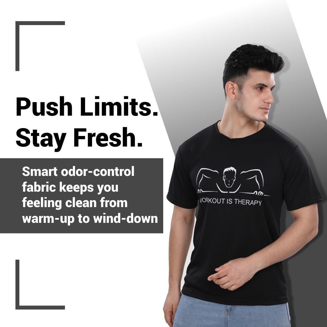 NutraStore Men's Training Gym T-Shirt