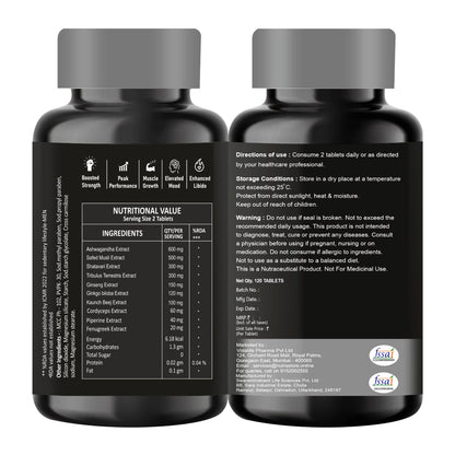 NutraStore Testo Rush is a natural testosterone supplement that drives strength and performance and made for man who refuse to slow down.