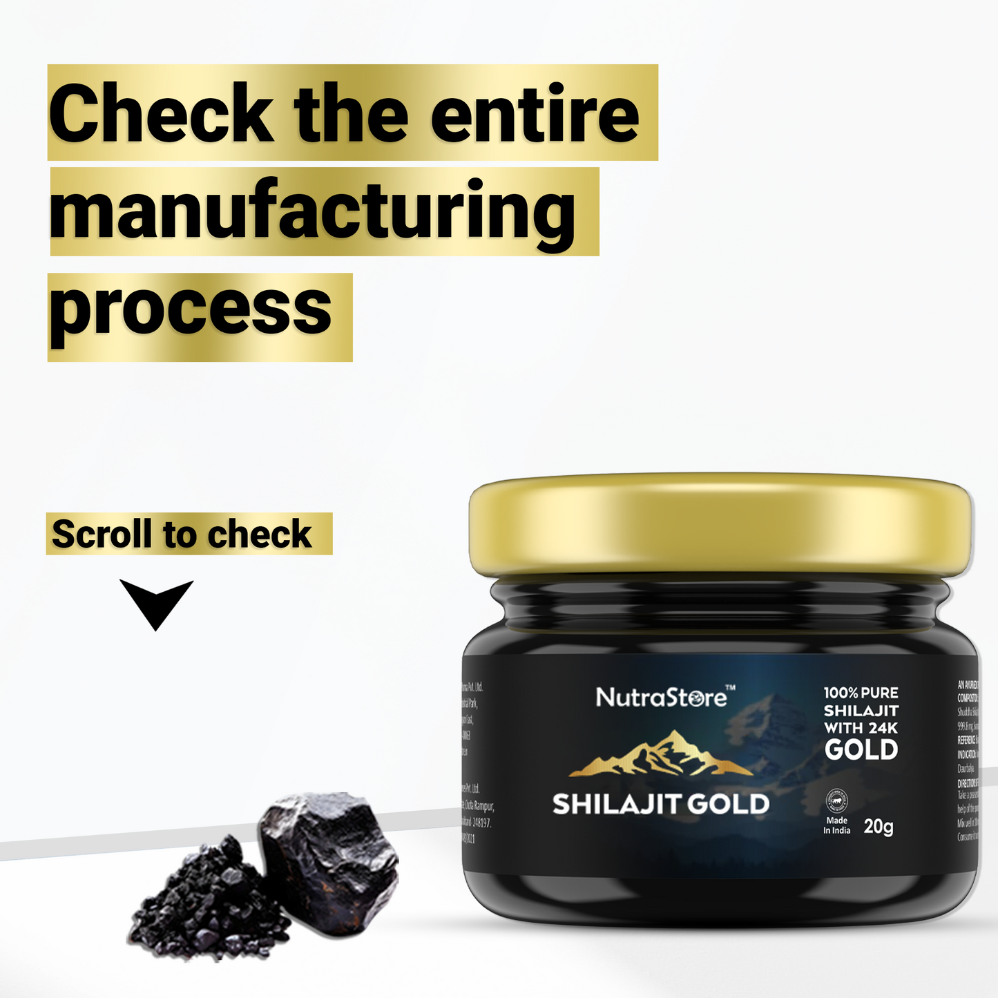 NutraStore Shilajit Gold (20gm)