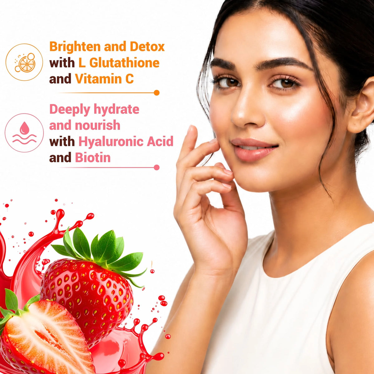 NutraStore Daily Skin Glow Supplement for Radiant Skin