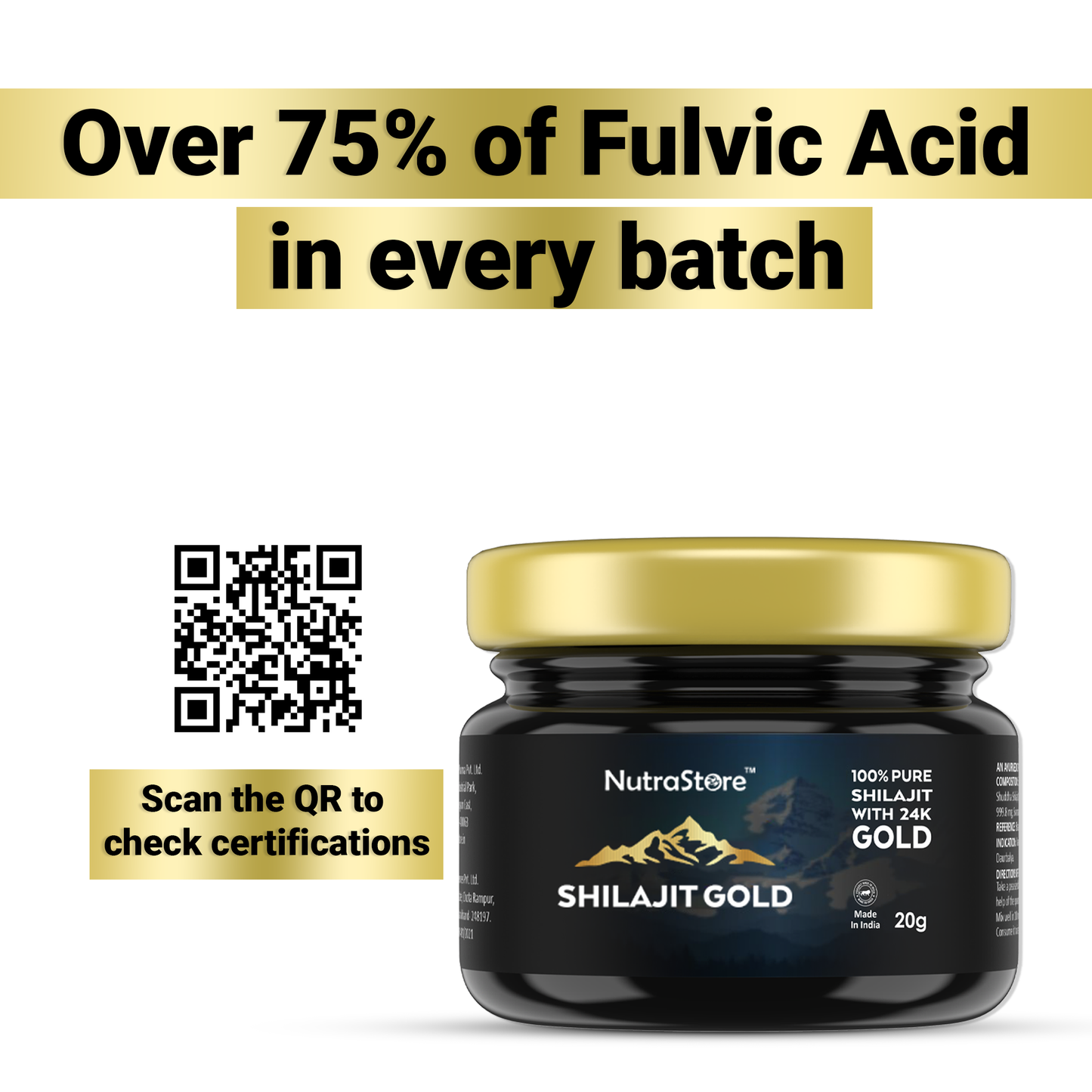 NutraStore Shilajit Gold (20gm)