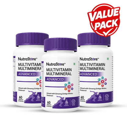 NutraStore Best Multivitamin Tablets for Daily Nutrition