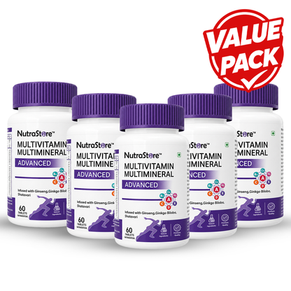 NutraStore Best Multivitamin Tablets for Daily Nutrition