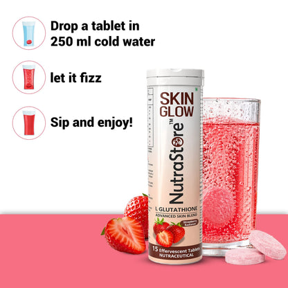 NutraStore Daily Skin Glow Supplement for Radiant Skin