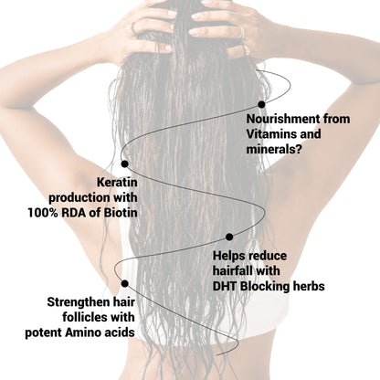 NutraStore Hair Nutrients for Healthy Hair Growth