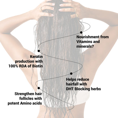 NutraStore Hair Nutrients for Healthy Hair Growth