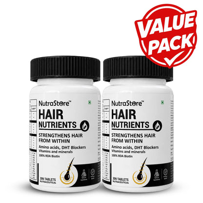 NutraStore Hair Nutrients for Healthy Hair Growth
