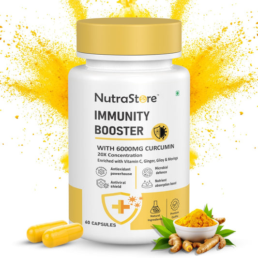 NutraStore Immunity Booster is a natural immunity booster which helps with cough, cold, seasonal sickness and sinus headache.