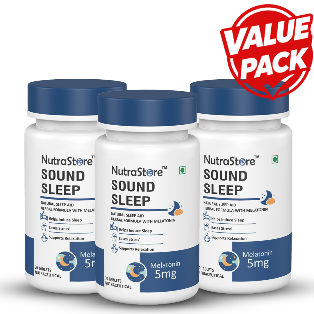NutraStore Sound Sleep Natural Sleep Aid for Deep Rest
