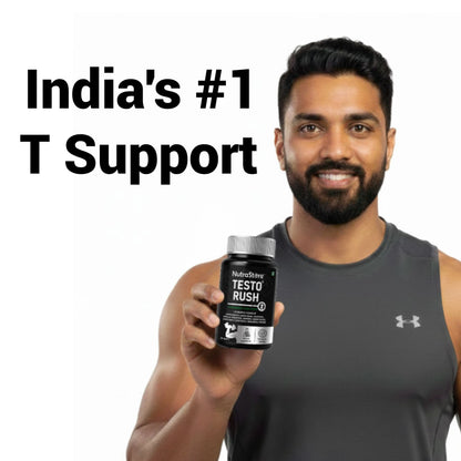 NutraStore Testo Rush | Performance Support Supplement with Ashwagandha & 9 Powerful Herbs | Energy & Stamina Support