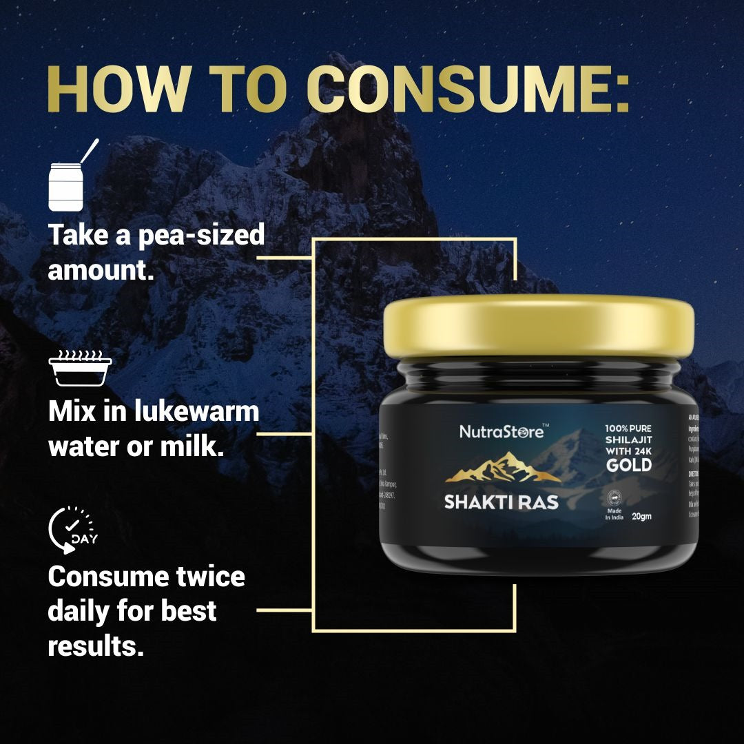 NutraStore Shilajit Gold