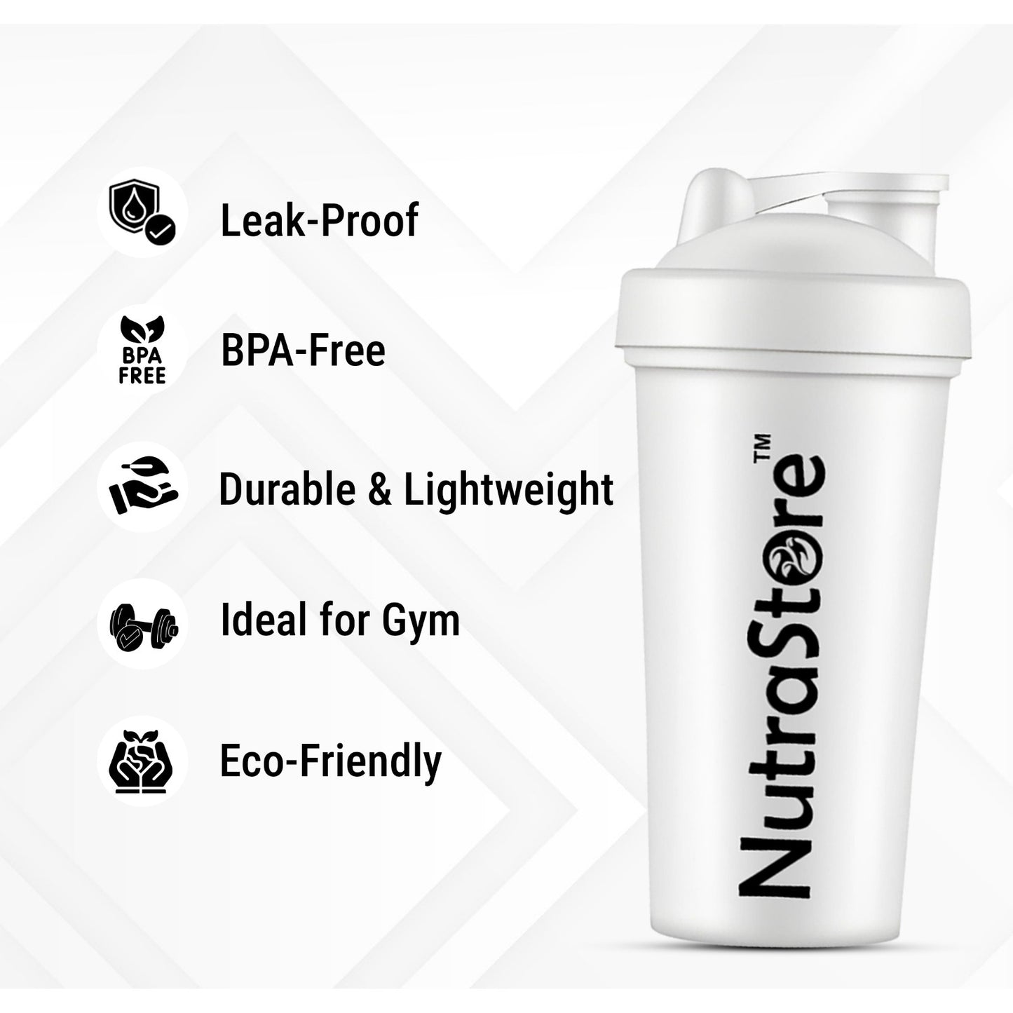 NutraStore Shaker Bottle