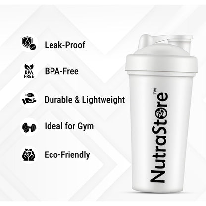 NutraStore Shaker Bottle
