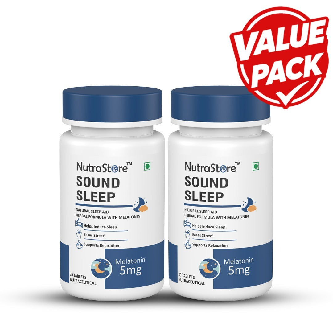 NutraStore Sound Sleep Natural Sleep Aid for Deep Rest