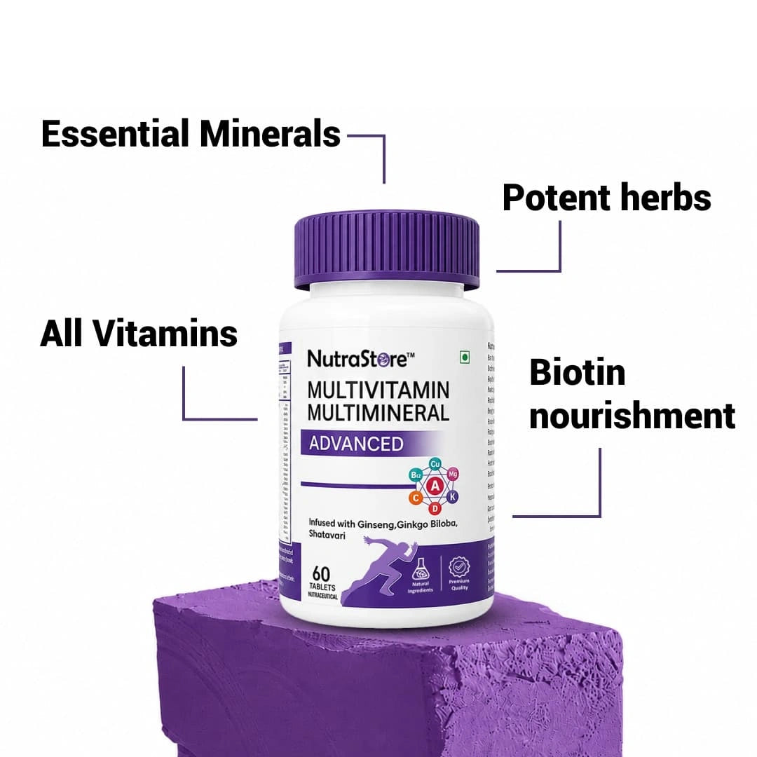 NutraStore Best Multivitamin Tablets for Daily Nutrition