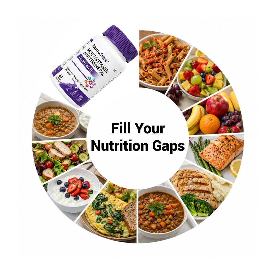 NutraStore Best Multivitamin Tablets for Daily Nutrition