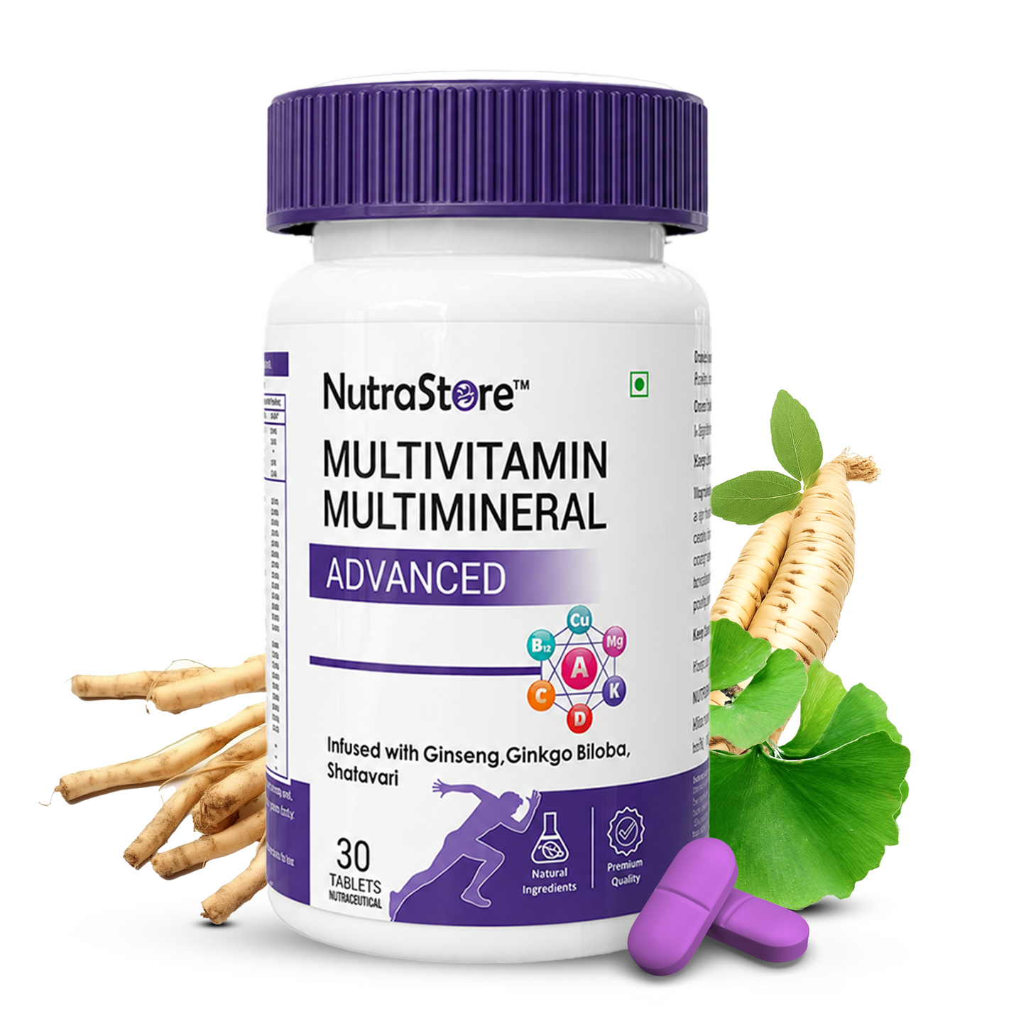 NutraStore Best Multivitamin Tablets for Daily Nutrition