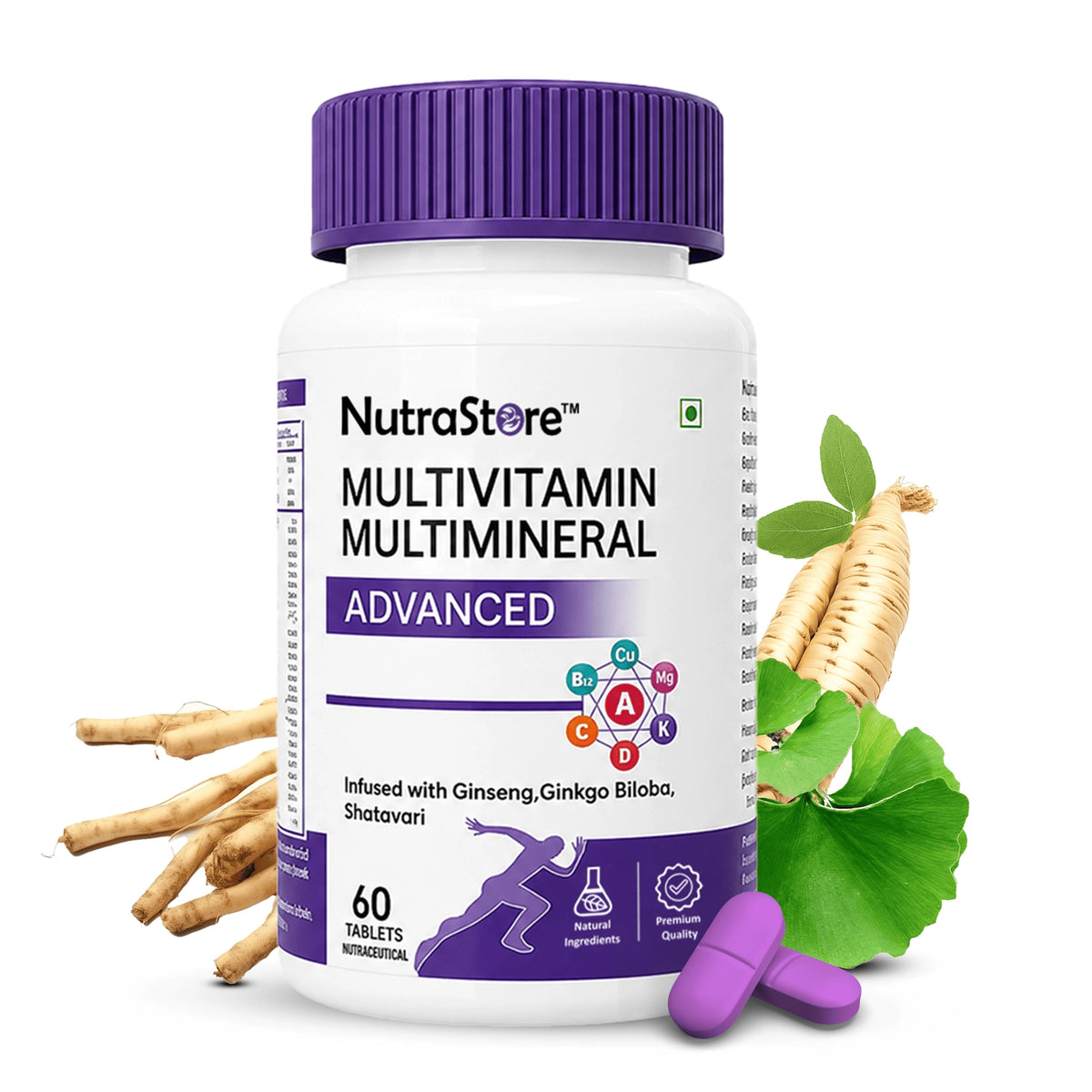 NutraStore Best Multivitamin Tablets for Daily Nutrition
