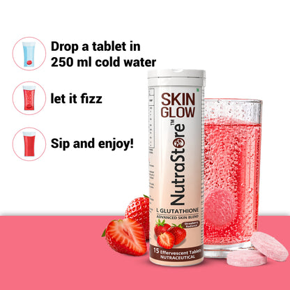 NutraStore Daily Skin Glow Supplement for Radiant Skin